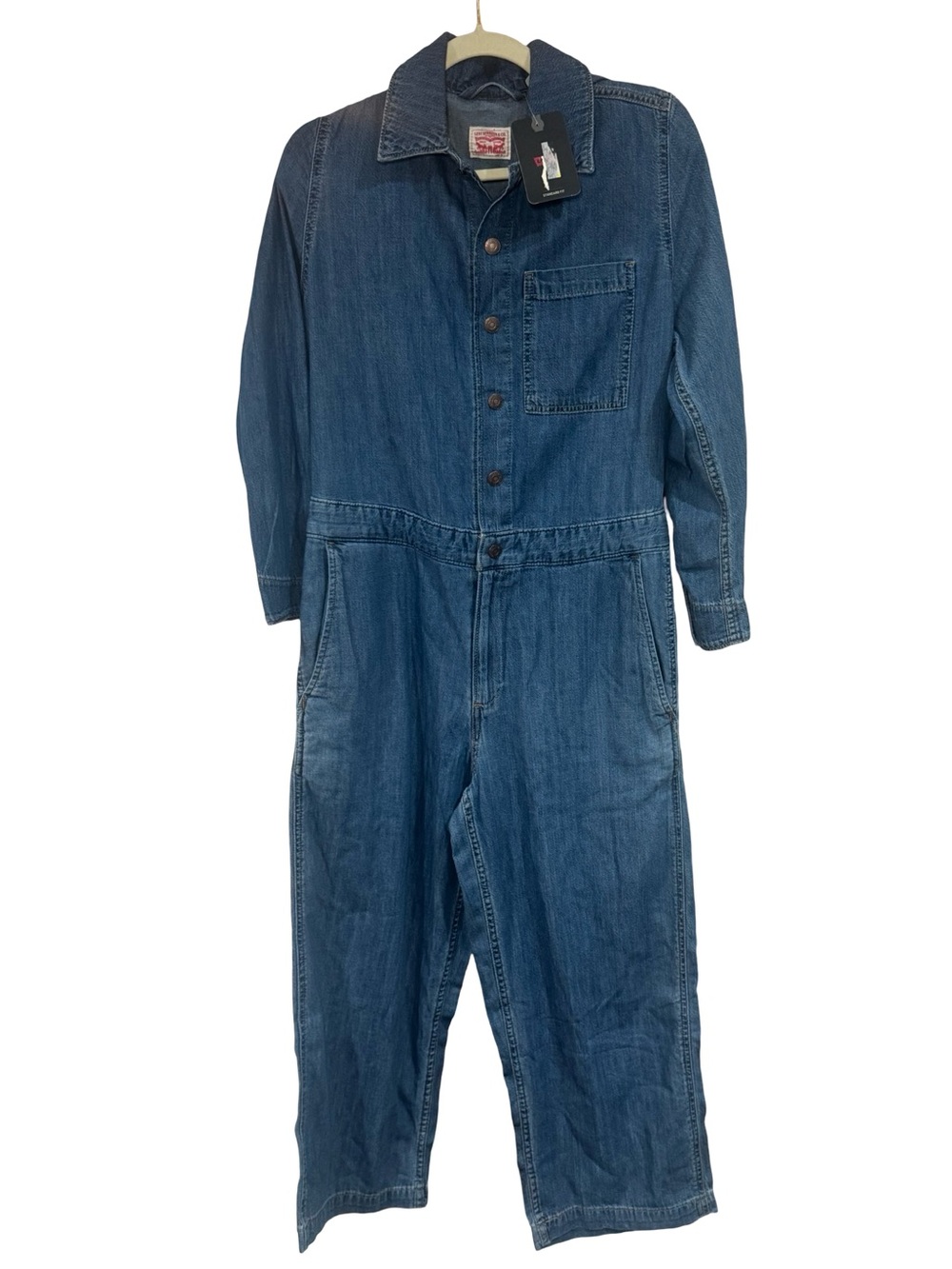 Levi's Indigo Denim Jumpsuit